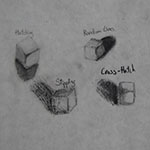 The Four Main Sketches of the Cube